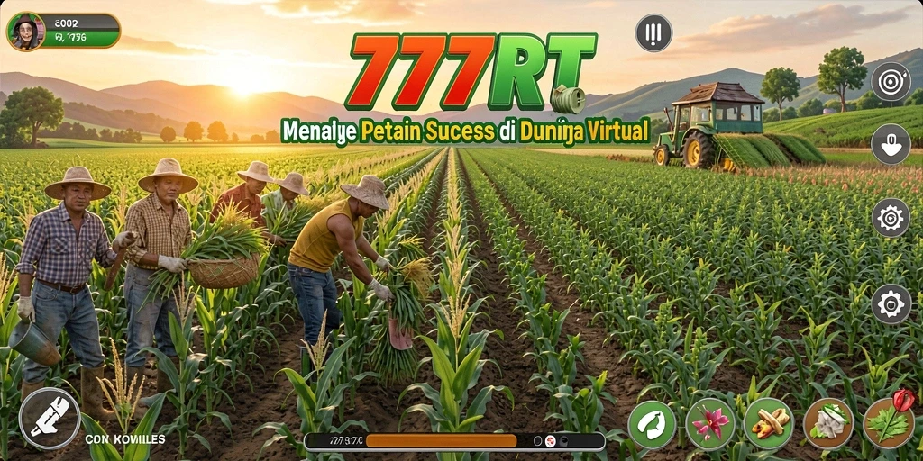Tangkapan layar gameplay pertanian di 777RT yang menarik.