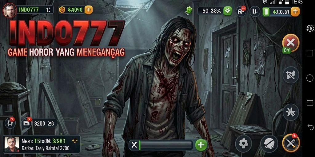 Screenshot gameplay INDO777 menampilkan ketegangan yang mencekam.