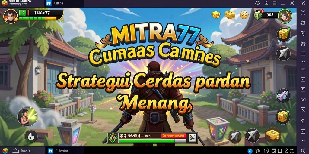 Screenshot gameplay MITRA77 menampilkan aksi strategi yang mendebarkan.