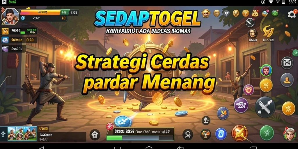Tampilan gameplay menarik dan penuh strategi dalam SEDAPTOGEL.