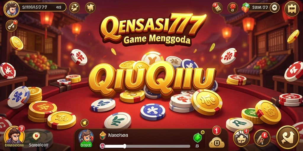Screenshot gameplay menarik SENSASI777 menampilkan aksi seru QiuQiu.